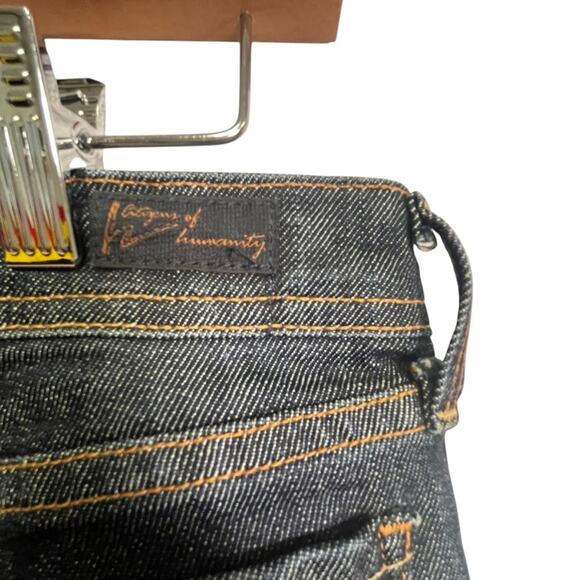 Citizens of Humanity Ava Low Waist Stretch Straight Leg Dark Denim Jean Size 30 - Picture 7 of 16